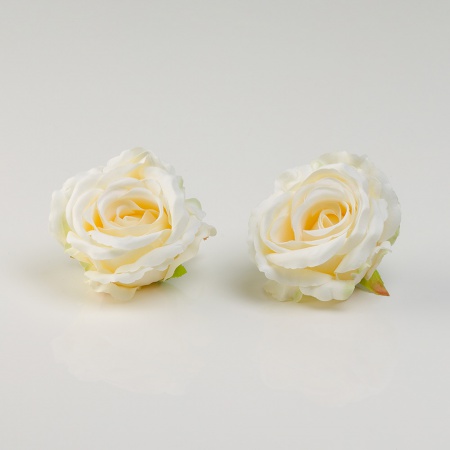 Umelá hlava kvetu ruže MICHAELA šampaňská. Cena je uvedená za 1 kus.